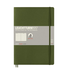 CAIET B5 DR COP. FLEXIBILA VERDE ARMY LEUCHTTURM