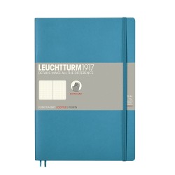 CAIET B5 PUNCTAT COP. FLEXIBILA ALBASTRU NORDIC LEUCHTTURM