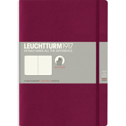 CAIET B5 PUNCTAT COP. FLEXIBILA BORDEAUX LEUCHTTURM