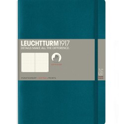 CAIET B5 PUNCTAT COP. FLEXIBILA VERDE PACIFIC LEUCHTTURM