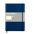 CAIET B5 VELIN COP. FLEXIBILA ALBASTRU NAVY LEUCHTTURM