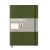 CAIET B5 VELIN COP. FLEXIBILA VERDE ARMY LEUCHTTURM