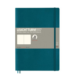 CAIET B5 VELIN COP. FLEXIBILA VERDE PACIFIC LEUCHTTURM