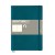 CAIET B5 VELIN COP. FLEXIBILA VERDE PACIFIC LEUCHTTURM