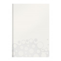 CAIET BIROU A4 AR ALB WOW COPERTA CARTON LEITZ