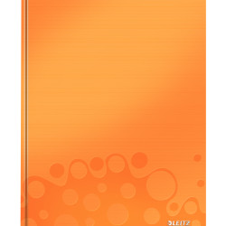 CAIET BIROU A4 DR PORTOCALIU WOW LEITZ