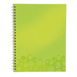 CAIET BIROU A4 DR VERDE METALIZAT GET ORGANIZED WOW LEITZ