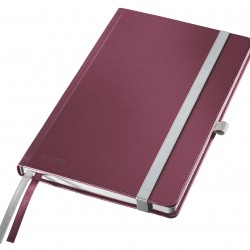 CAIET BIROU A5 AR GRENA COPERTA CARTON STYLE LEITZ