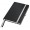 CAIET BIROU A5 AR NEGRU SATIN COPERTA CARTON STYLE LEITZ