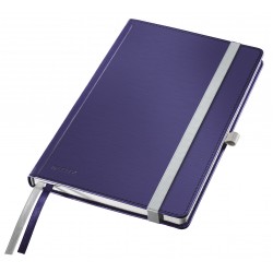 CAIET BIROU A5 DR ALBASTRU-VIOLET COPERTA CARTON STYLE LEITZ
