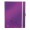CAIET BIROU SPIRA A4 DR MOV METALIZAT BE MOBILE WOW LEITZ
