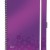 CAIET BIROU SPIRA A4 DR MOV METALIZAT BE MOBILE WOW LEITZ