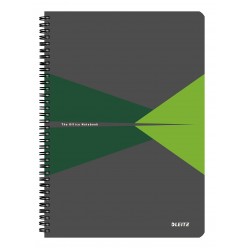 CAIET BIROU SPIRA A4 DR VERDE OFFICE LEITZ