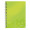 CAIET BIROU SPIRA A5 AR VERDE METALIZAT WOW LEITZ