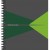 CAIET BIROU SPIRA A5 AR VERDE OFFICE LEITZ