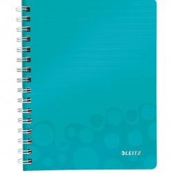 CAIET BIROU SPIRA A5 DR TURCOAZ METALIZAT WOW LEITZ