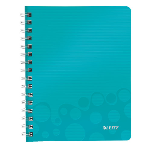 CAIET BIROU SPIRA A5 DR TURCOAZ METALIZAT WOW LEITZ