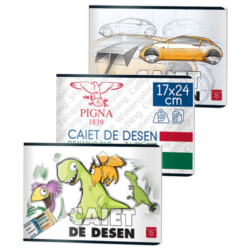CAIET DESEN 16F 110G PIGNA