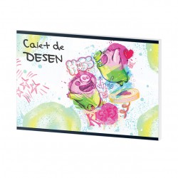 CAIET DESEN 16F LICENTE ANGRY BIRDS PIGNA