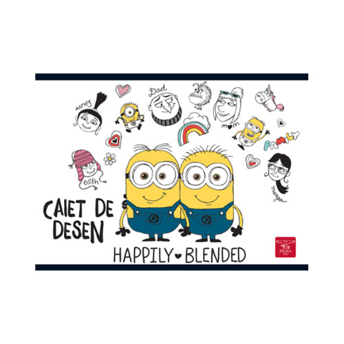 CAIET DESEN 16F LICENTE MINIONS PIGNA