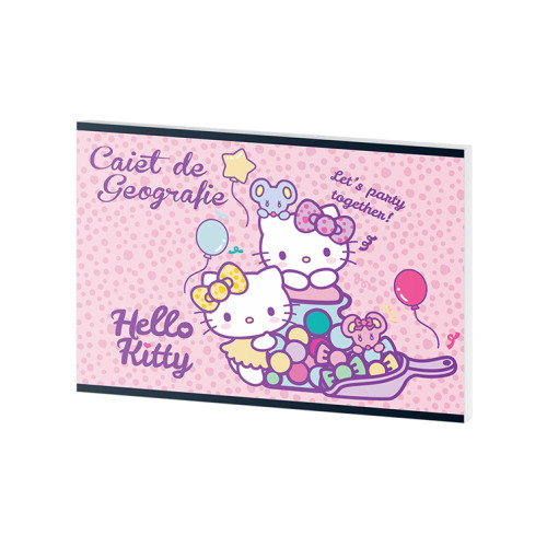 CAIET GEOGRAFIE 24F LICENTE HELLO KITTY PIGNA