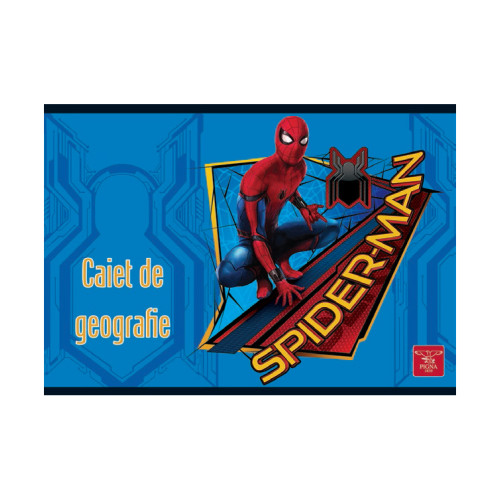 CAIET GEOGRAFIE 24F LICENTE SPIDERMAN HC PIGNA