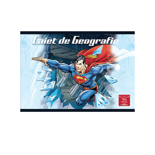 CAIET GEOGRAFIE 24F LICENTE SUPERMAN PIGNA