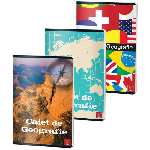 CAIET GEOGRAFIE A4 24F COLOR PIGNA