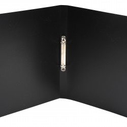 CAIET MECANIC A4 2 INELE 15MM/20MM COP. FLEX. NEGRU EXACOMPTA