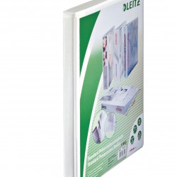 CAIET MECANIC A4 2 INELE 16MM/29MM ALB MAXI PANORAMA LEITZ