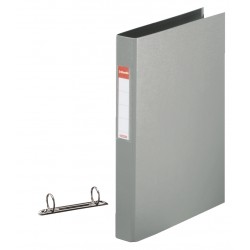 CAIET MECANIC A4 2 INELE 25MM/42MM GRI STANDARD ESSELTE