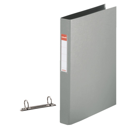 CAIET MECANIC A4 2 INELE 25MM/42MM GRI STANDARD ESSELTE