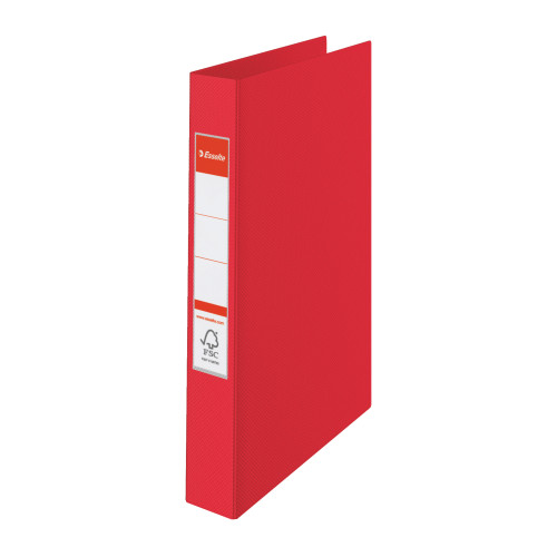 CAIET MECANIC A4 2 INELE 25MM/42MM ROSU STANDARD ESSELTE