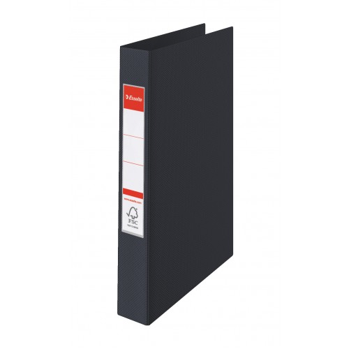 CAIET MECANIC A4 4 INELE 25MM/42MM NEGRU STANDARD ESSELTE