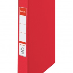 CAIET MECANIC A4 4 INELE 25MM/42MM ROSU STANDARD ESSELTE