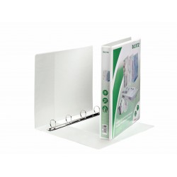 CAIET MECANIC A4 4 INELE 25MM/44MM ALB MAXI PANORAMA LEITZ