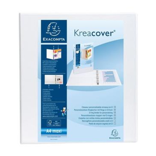CAIET MECANIC A4+ 4 INELE 70 MM 2 BUZUNARE KREACOVER EXACOMPTA