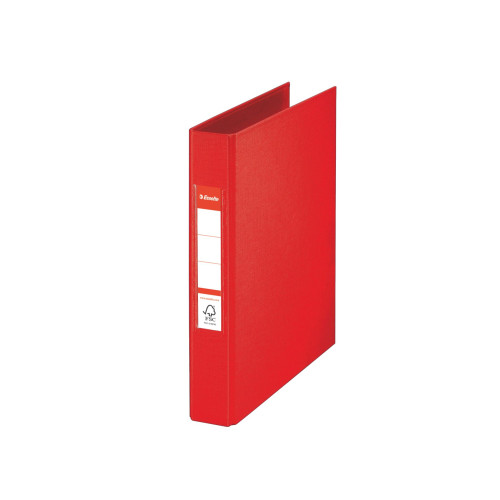 CAIET MECANIC A5 2 INELE 25MM/42MM ROSU STANDARD ESSELTE