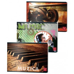 CAIET MUZICA 24F COLOR PIGNA