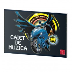 CAIET MUZICA 24F LICENTE BATMAN PIGNA