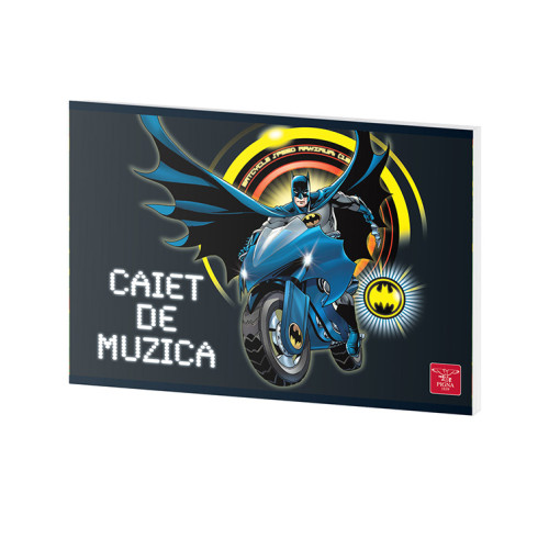 CAIET MUZICA 24F LICENTE BATMAN PIGNA