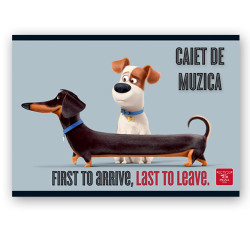 CAIET MUZICA 24F LICENTE PETS PIGNA