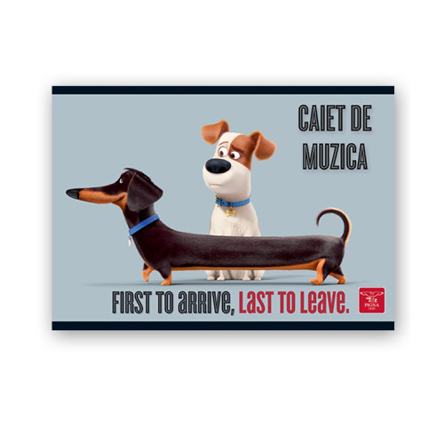 CAIET MUZICA 24F LICENTE PETS PIGNA