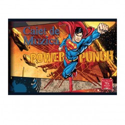 CAIET MUZICA 24F LICENTE SUPERMAN PIGNA