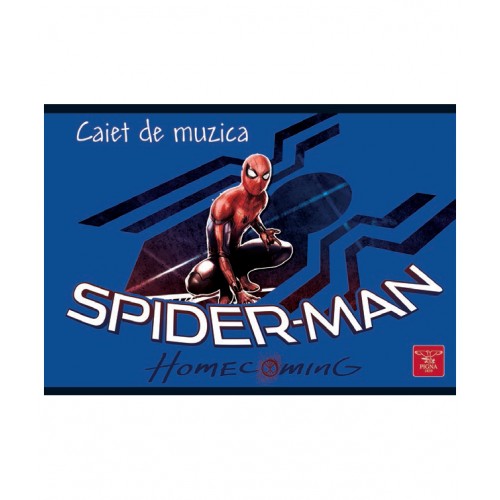 CAIET MUZICA 24F SPIDERMAN HC PIGNA