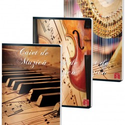 CAIET MUZICA A4 24F COLOR PIGNA
