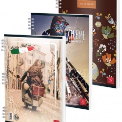 CAIET SPIRA A4 50F AR COLOR PIGNA