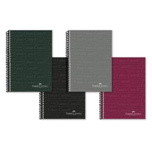 CAIET SPIRA A4 80F DR COPERTA PP CUL CLASICE FABER-CASTELL