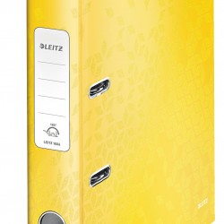 BIBLIORAFT PLASTIFIAT 5CM 180GRADE GALBEN WOW LEITZ