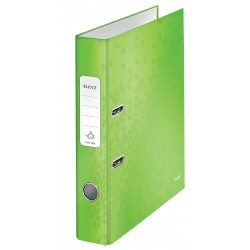 BIBLIORAFT PLASTIFIAT 5CM 180GRADE VERDE WOW LEITZ